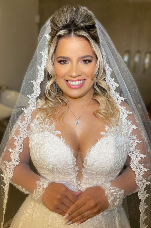 A noiva Patrícia Fernandes Escada - Crédito da Foto: Xphotos Produções